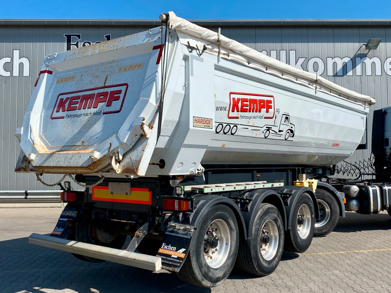 Kempf SKM 35/3 | Stahl 27m³*1+3.Achse liftbar*BPW*EBS - Semi-trailer jungkit: gambar 4 Kempf SKM 35/3 | Stahl 27m³*1+3.Achse liftbar*BPW*EBS - Semi-trailer jungkit: gambar 4