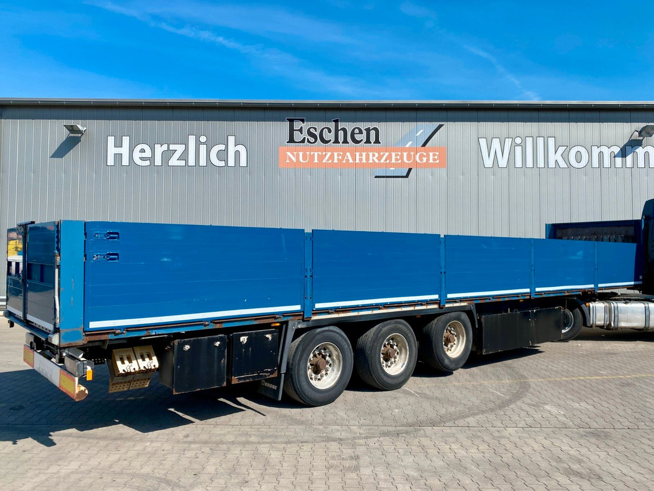 Krone SD Auflieger Pritsche| Luft-Lift*EBS*BPW*Trommel - Semi-trailer flatbed: gambar 4 Krone SD Auflieger Pritsche| Luft-Lift*EBS*BPW*Trommel - Semi-trailer flatbed: gambar 4