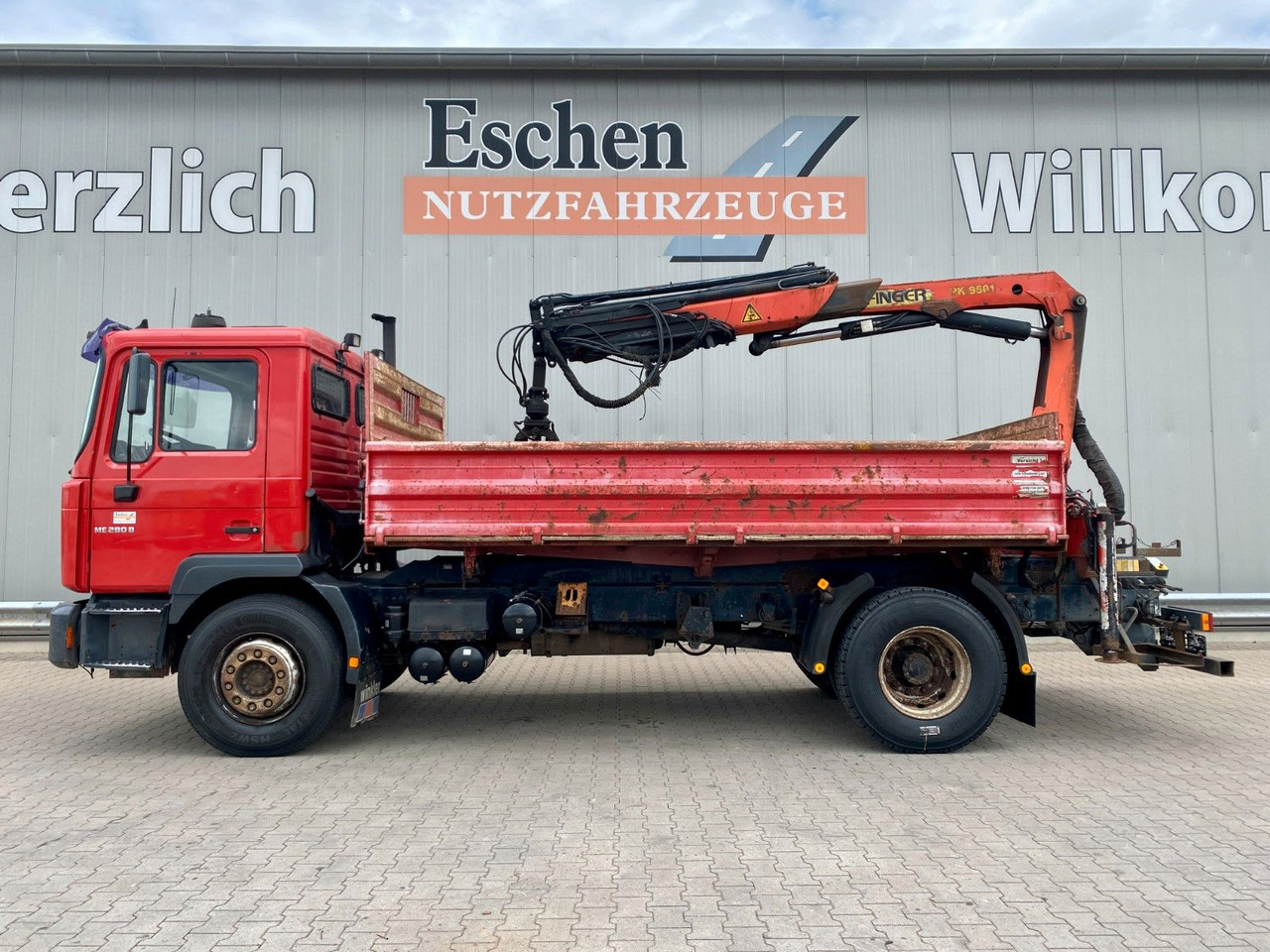 MAN 18.285 MC | Palfinger PK 9501*Blatt*2x AHK+Oel - Truk jungkit, Truk derek: gambar 3 MAN 18.285 MC | Palfinger PK 9501*Blatt*2x AHK+Oel - Truk jungkit, Truk derek: gambar 3