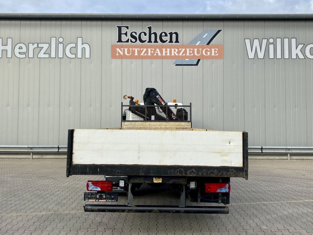 MAN TGL 12.220 4x2 BL / HIAB Faltkran - Truk flatbed, Truk derek: gambar 4 MAN TGL 12.220 4x2 BL / HIAB Faltkran - Truk flatbed, Truk derek: gambar 4