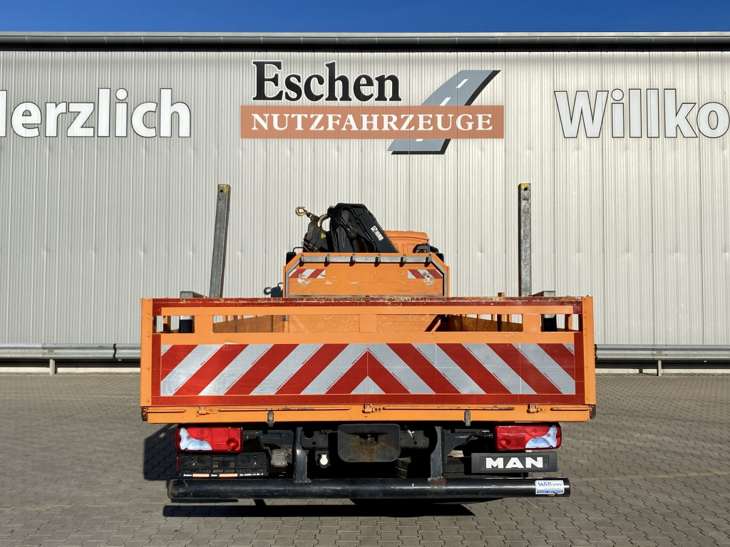 MAN TGM 15.290 4x2 BL / HIAB Faltkran - Truk flatbed, Truk derek: gambar 4 MAN TGM 15.290 4x2 BL / HIAB Faltkran - Truk flatbed, Truk derek: gambar 4