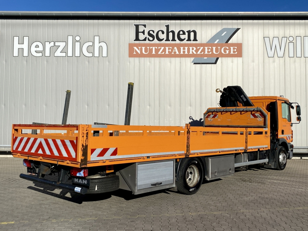 MAN TGM 15.290 4x2 BL / HIAB Faltkran - Truk flatbed, Truk derek: gambar 5 MAN TGM 15.290 4x2 BL / HIAB Faltkran - Truk flatbed, Truk derek: gambar 5