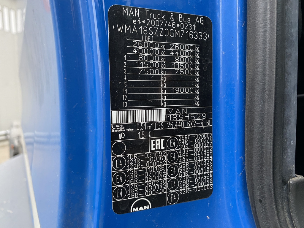 MAN TGS 26.440 6x2-4 BL - Hook lift: gambar 4 MAN TGS 26.440 6x2-4 BL - Hook lift: gambar 4