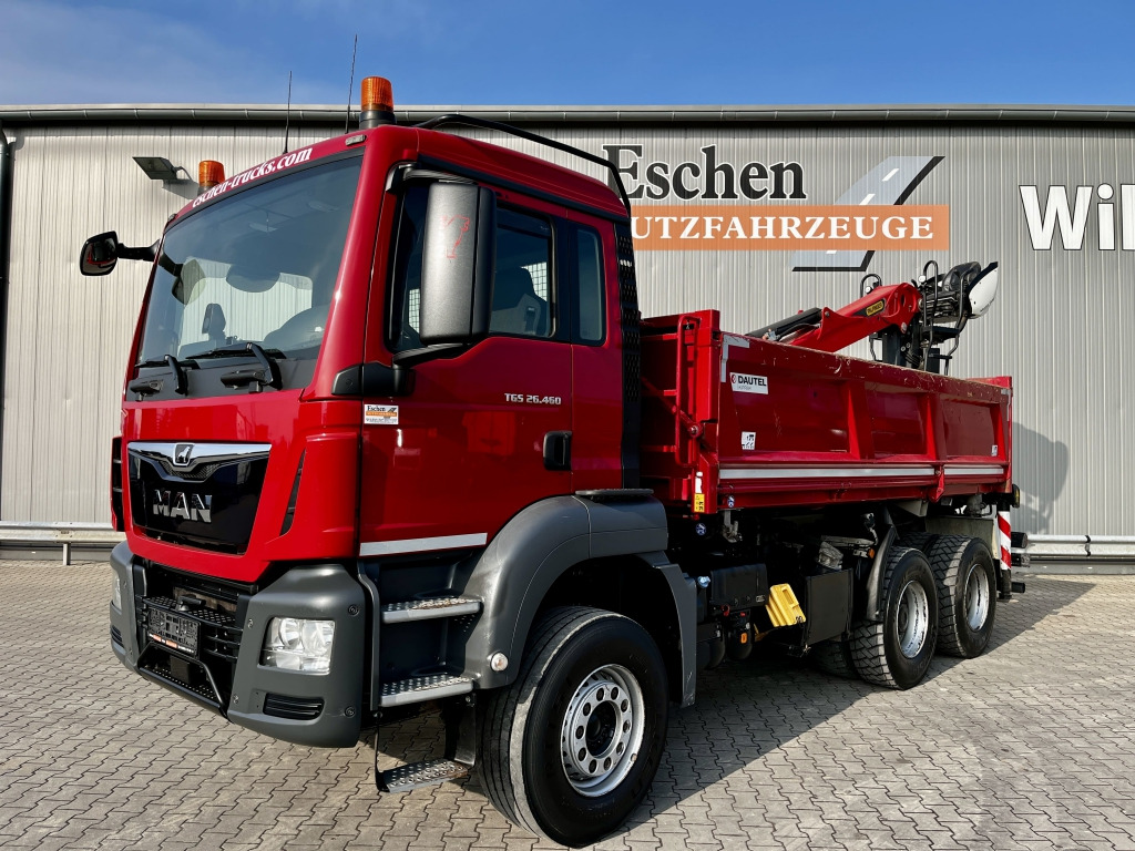 MAN TGS 26.460 6x4 BB / Palfinger M12L83 Kran - Truk jungkit, Truk derek: gambar 2 MAN TGS 26.460 6x4 BB / Palfinger M12L83 Kran - Truk jungkit, Truk derek: gambar 2