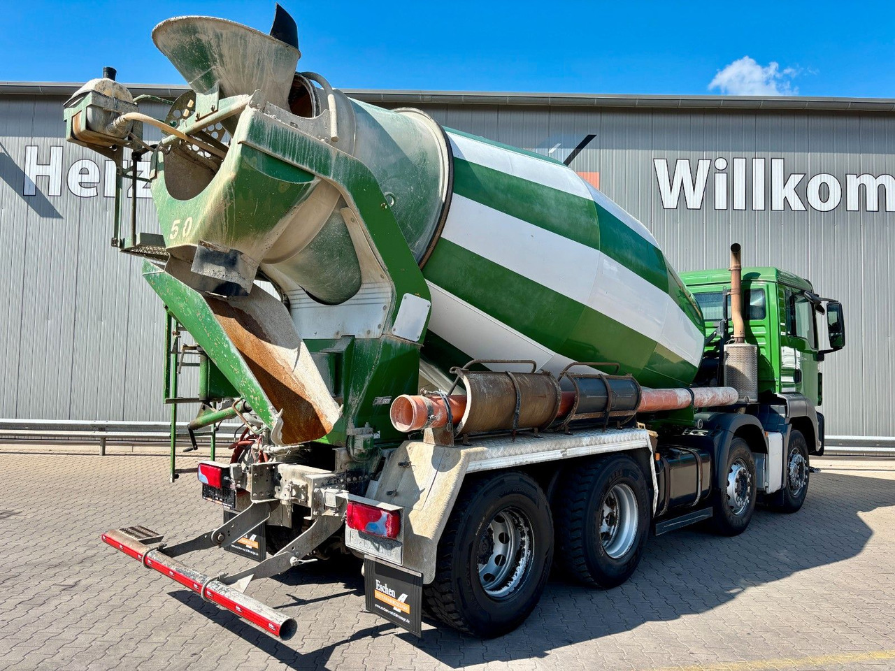 MAN TGS 32.360 8x4 BB | 9m³ Stetter*Automatik*Kamera - Truk pengaduk beton: gambar 5 MAN TGS 32.360 8x4 BB | 9m³ Stetter*Automatik*Kamera - Truk pengaduk beton: gambar 5