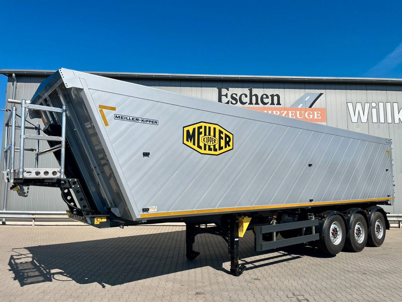 Meiller MHKA 45/3 Getreide 49m³ ALU*7mm Boden*Lift*Plane - Semi-trailer jungkit: gambar 1 Meiller MHKA 45/3 Getreide 49m³ ALU*7mm Boden*Lift*Plane - Semi-trailer jungkit: gambar 1