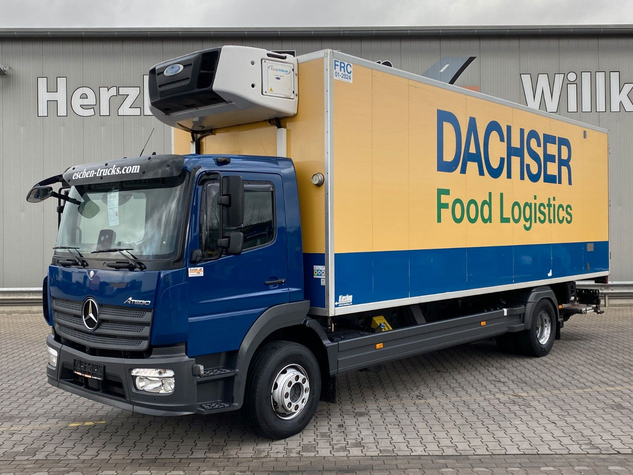 Mercedes-Benz 1523 Atego|Carrier Supra 850*Diesel/Netz*BÄR LBW - Truk berpendingin: gambar 1 Mercedes-Benz 1523 Atego|Carrier Supra 850*Diesel/Netz*BÄR LBW - Truk berpendingin: gambar 1