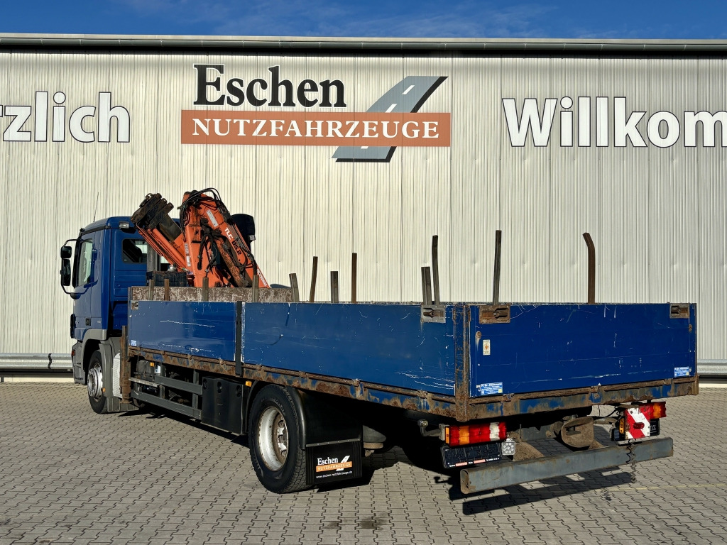 Mercedes-Benz 1832 L / Terex 85.2-A3 Faltkran - Truk flatbed, Truk derek: gambar 4 Mercedes-Benz 1832 L / Terex 85.2-A3 Faltkran - Truk flatbed, Truk derek: gambar 4