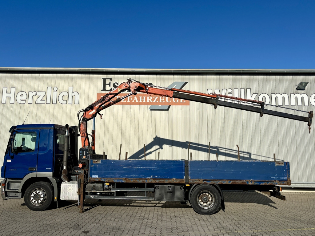 Mercedes-Benz 1832 L / Terex 85.2-A3 Faltkran - Truk flatbed, Truk derek: gambar 3 Mercedes-Benz 1832 L / Terex 85.2-A3 Faltkran - Truk flatbed, Truk derek: gambar 3