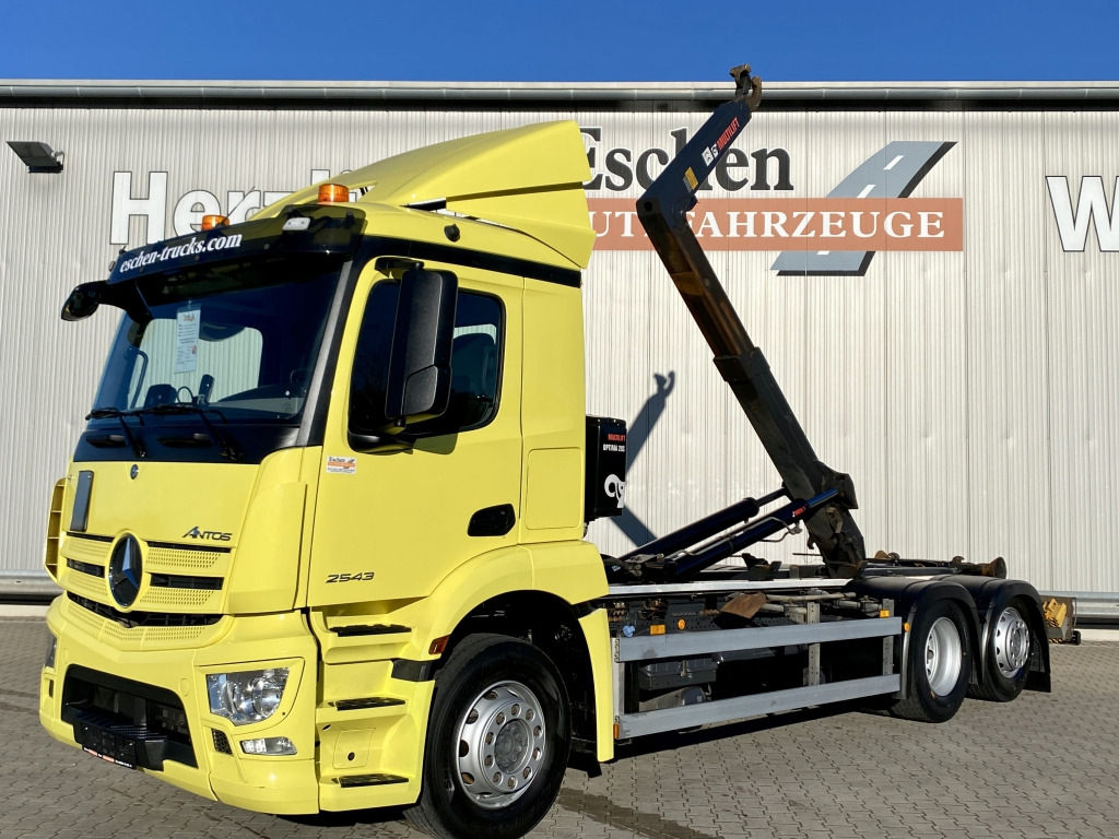Mercedes-Benz 2543 L 6x2 / HIAB Multiflift Aufbau - Hook lift: gambar 1 Mercedes-Benz 2543 L 6x2 / HIAB Multiflift Aufbau - Hook lift: gambar 1