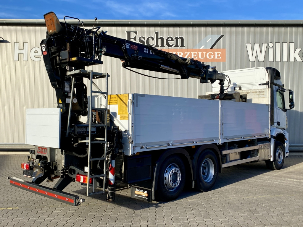 Mercedes-Benz 2545 L 6x2 Arocs / HIAB 177 K Pro Kran - Truk flatbed, Truk derek: gambar 5 Mercedes-Benz 2545 L 6x2 Arocs / HIAB 177 K Pro Kran - Truk flatbed, Truk derek: gambar 5