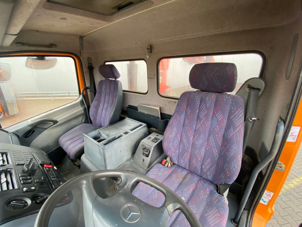 Mercedes-Benz 815 / Atlas-Faltkran - Truk flatbed, Truk derek: gambar 5 Mercedes-Benz 815 / Atlas-Faltkran - Truk flatbed, Truk derek: gambar 5