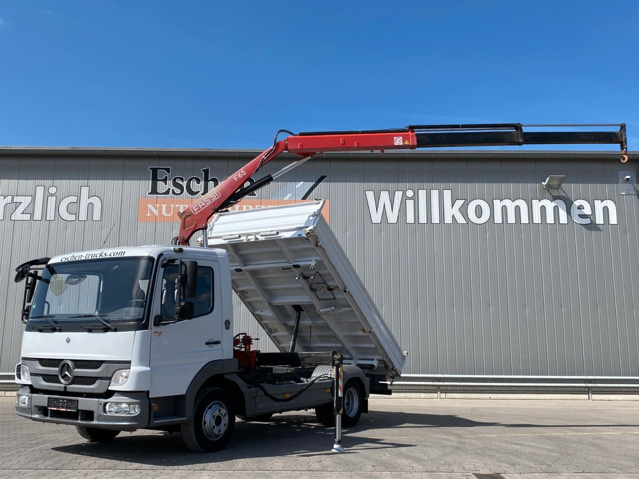 Mercedes-Benz 818 Atego | Fassi F65*MEILLER*PKW-AHK*1.Hand - Van jungkit: gambar 1 Mercedes-Benz 818 Atego | Fassi F65*MEILLER*PKW-AHK*1.Hand - Van jungkit: gambar 1