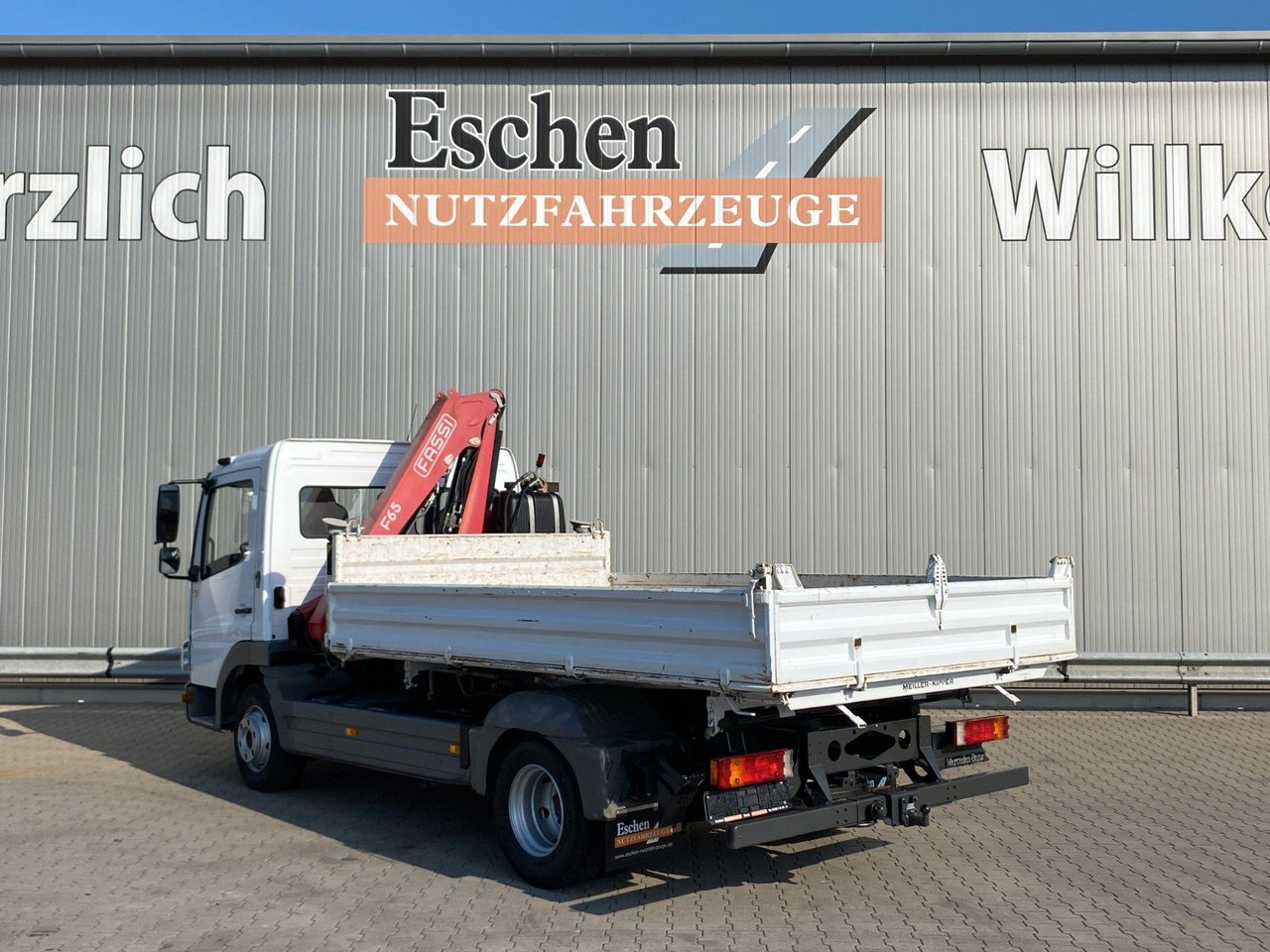 Mercedes-Benz 818 Atego | Fassi F65*MEILLER*PKW-AHK*1.Hand - Truk jungkit, Truk derek: gambar 4 Mercedes-Benz 818 Atego | Fassi F65*MEILLER*PKW-AHK*1.Hand - Truk jungkit, Truk derek: gambar 4