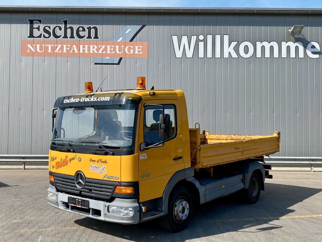 Mercedes-Benz 818 Atego | MEILLER*6-Gang manuell*AHK*Klima*ABS - Van jungkit: gambar 2 Mercedes-Benz 818 Atego | MEILLER*6-Gang manuell*AHK*Klima*ABS - Van jungkit: gambar 2