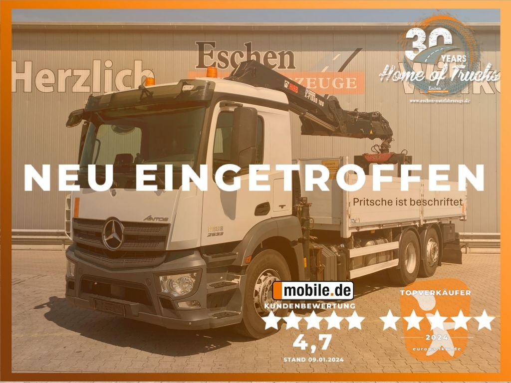 Mercedes-Benz Antos 2533 6x2 | X-HIDUO 188/ES-3*AHK*5+6.Kreis - Truk flatbed, Truk derek: gambar 1 Mercedes-Benz Antos 2533 6x2 | X-HIDUO 188/ES-3*AHK*5+6.Kreis - Truk flatbed, Truk derek: gambar 1