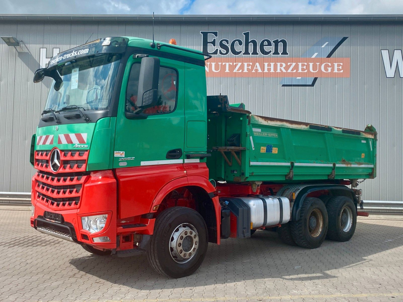 Mercedes-Benz Arocs 2652 6x4B MEILLER Bordmatik*Blatt*Retarder - Truk jungkit: gambar 2 Mercedes-Benz Arocs 2652 6x4B MEILLER Bordmatik*Blatt*Retarder - Truk jungkit: gambar 2