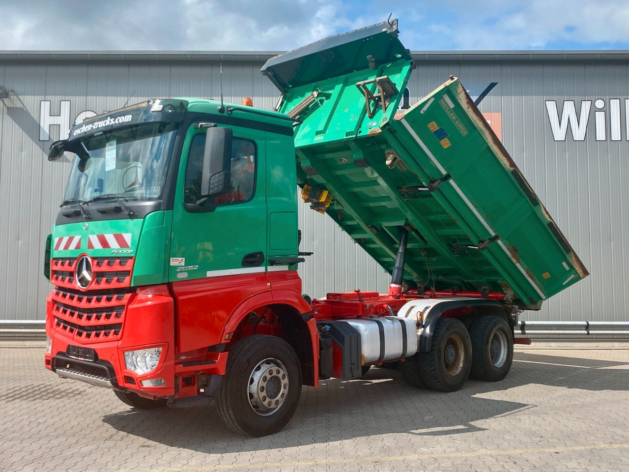 Mercedes-Benz Arocs 2652 6x4B MEILLER Bordmatik*Blatt*Retarder - Truk jungkit: gambar 1 Mercedes-Benz Arocs 2652 6x4B MEILLER Bordmatik*Blatt*Retarder - Truk jungkit: gambar 1