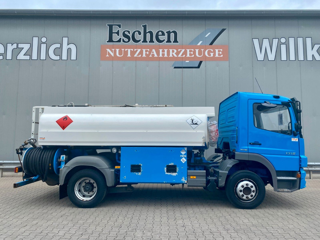 Truk tangki Mercedes-Benz Atego 1318 | Esterer A3*7480ltr*AHK*1.Hand: gambar 6