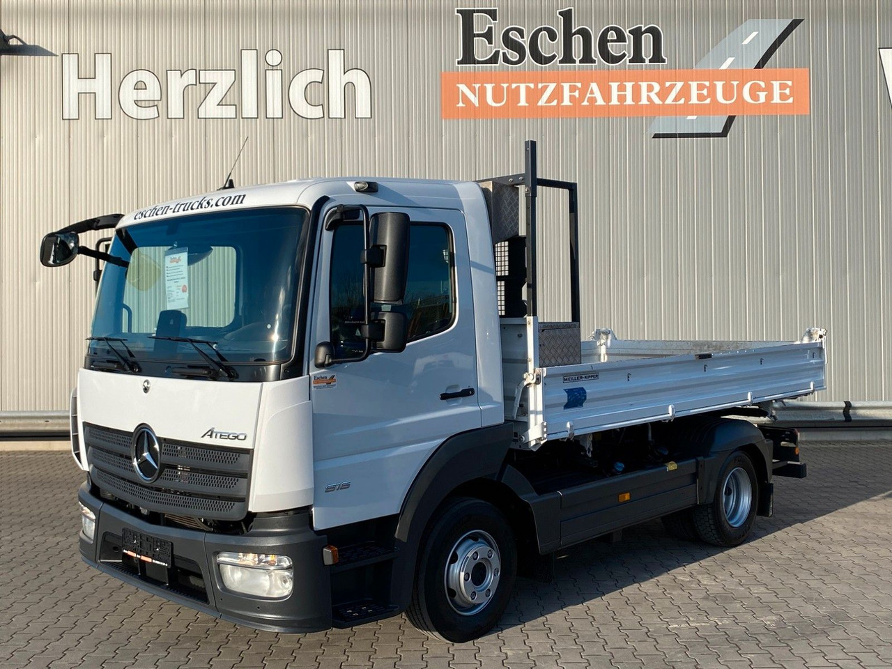 Mercedes-Benz Atego NEW 816 K MEILLER-3-S-Kipper*Klima*3 Sitze - Van jungkit: gambar 1 Mercedes-Benz Atego NEW 816 K MEILLER-3-S-Kipper*Klima*3 Sitze - Van jungkit: gambar 1