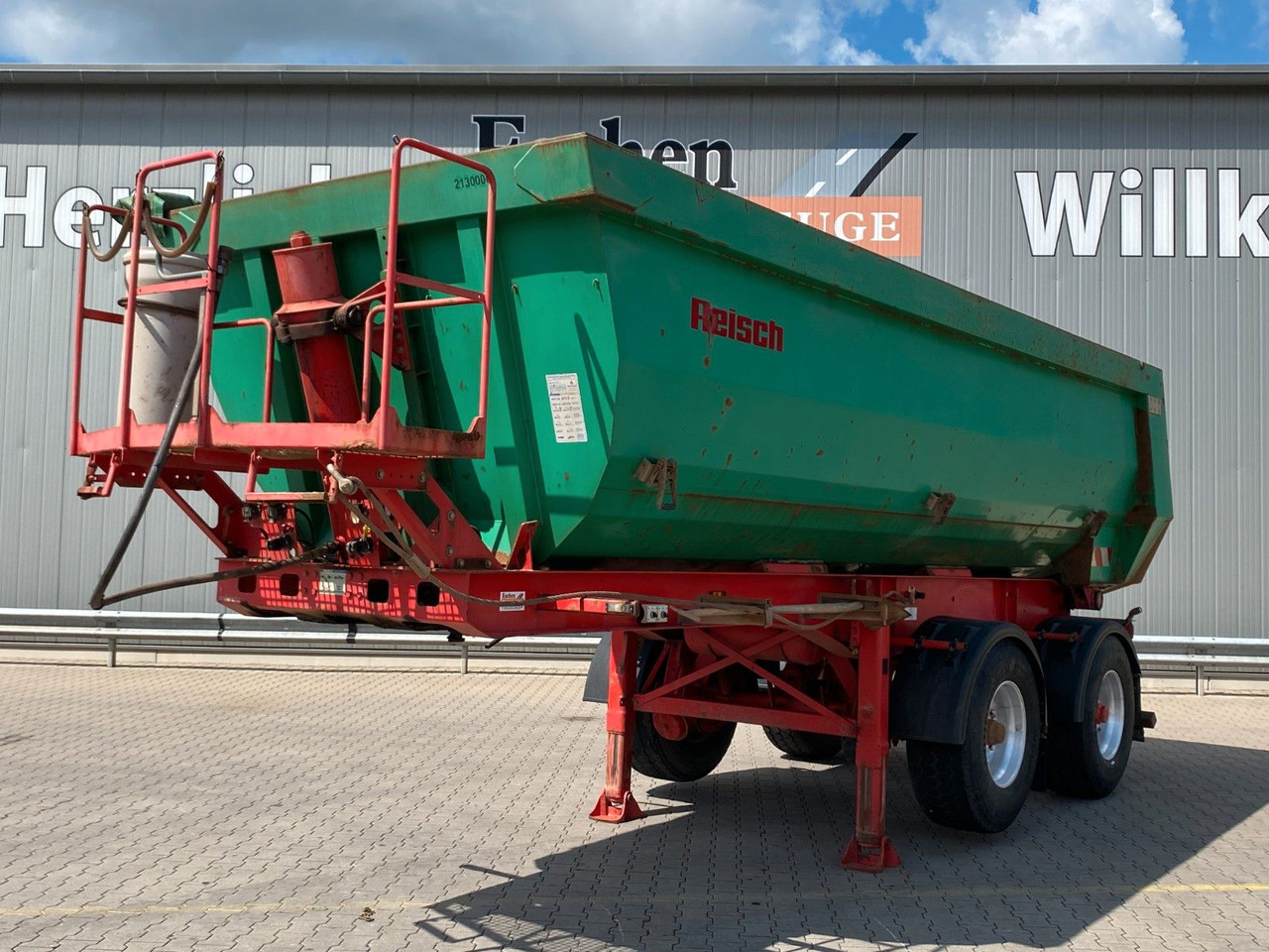 Reisch RHKS-31/20 SSL | Stahl 23m³*Luft-Lift*Kurzsattel - Semi-trailer jungkit: gambar 1 Reisch RHKS-31/20 SSL | Stahl 23m³*Luft-Lift*Kurzsattel - Semi-trailer jungkit: gambar 1