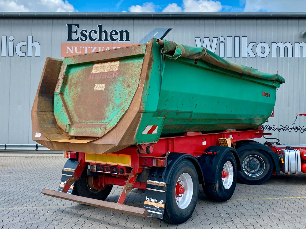 Reisch RHKS-31/20 SSL | Stahl 23m³*Luft-Lift*Kurzsattel - Semi-trailer jungkit: gambar 4 Reisch RHKS-31/20 SSL | Stahl 23m³*Luft-Lift*Kurzsattel - Semi-trailer jungkit: gambar 4