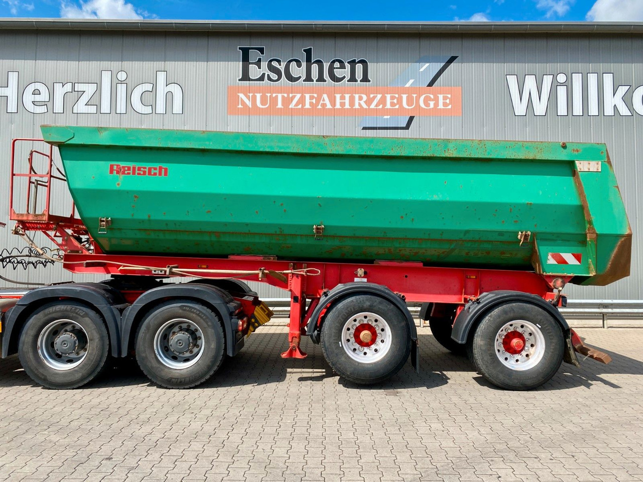 Reisch RHKS-31/20 SSL | Stahl 23m³*Luft-Lift*Kurzsattel - Semi-trailer jungkit: gambar 2 Reisch RHKS-31/20 SSL | Stahl 23m³*Luft-Lift*Kurzsattel - Semi-trailer jungkit: gambar 2
