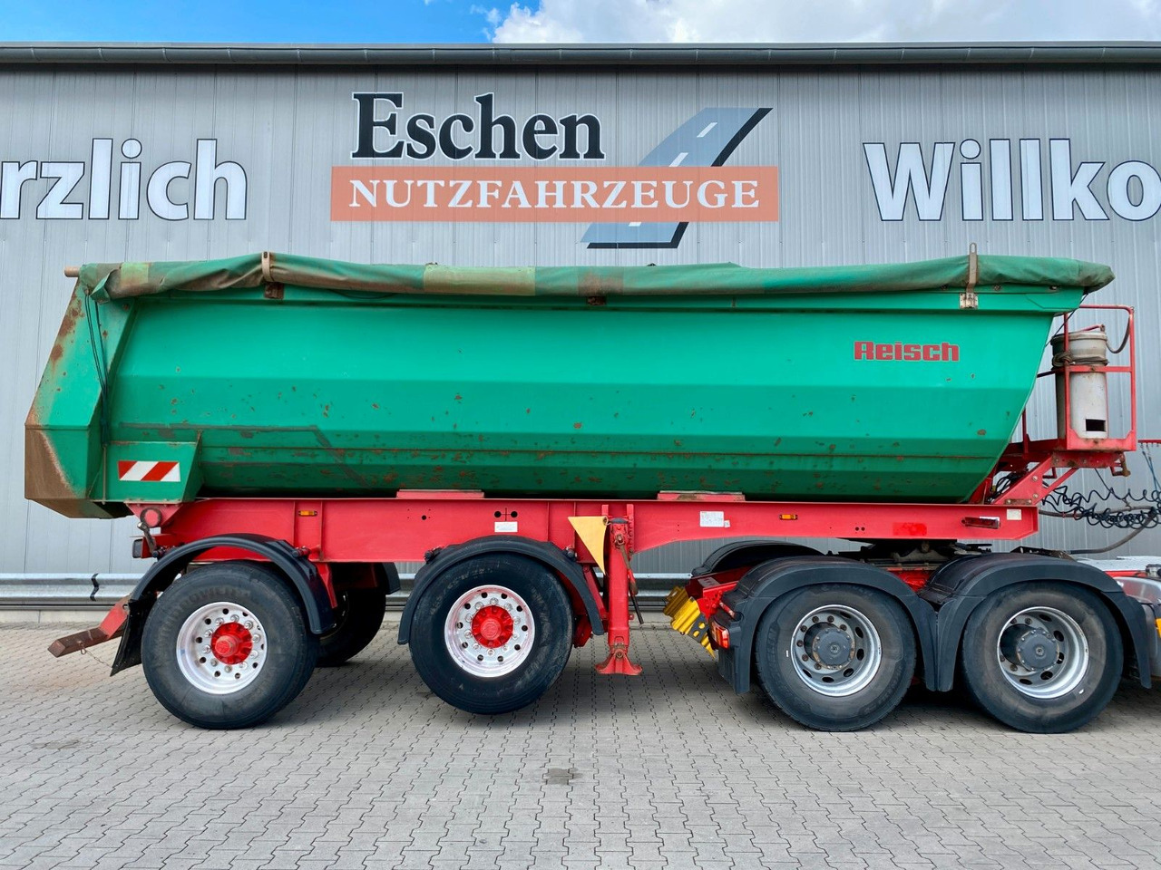 Reisch RHKS-31/20 SSL | Stahl 23m³*Luft-Lift*Kurzsattel - Semi-trailer jungkit: gambar 5 Reisch RHKS-31/20 SSL | Stahl 23m³*Luft-Lift*Kurzsattel - Semi-trailer jungkit: gambar 5
