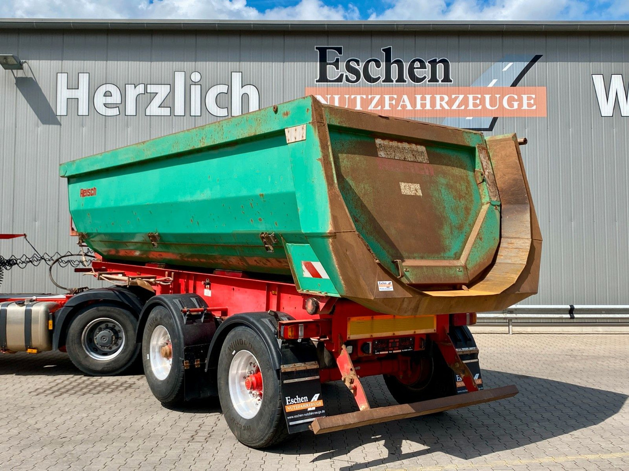 Reisch RHKS-31/20 SSL | Stahl 23m³*Luft-Lift*Kurzsattel - Semi-trailer jungkit: gambar 3 Reisch RHKS-31/20 SSL | Stahl 23m³*Luft-Lift*Kurzsattel - Semi-trailer jungkit: gambar 3