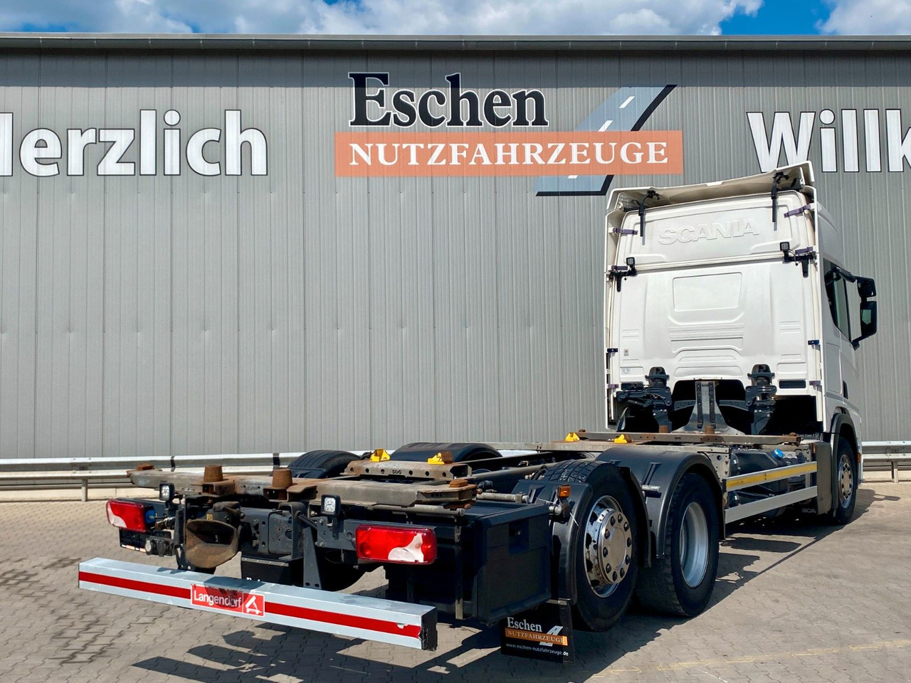 Scania R 450 B 6x2*4 BDF | Retarder*AHK*Lift*SDG Rahmen - Pengangkut kontainer/ Container truck: gambar 5 Scania R 450 B 6x2*4 BDF | Retarder*AHK*Lift*SDG Rahmen - Pengangkut kontainer/ Container truck: gambar 5