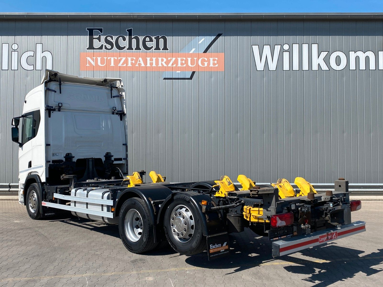 Scania R 450 B 6x2*4 BDF|Retarder*AHK*Lift*SDG Wechsler - Pengangkut kontainer/ Container truck: gambar 3 Scania R 450 B 6x2*4 BDF|Retarder*AHK*Lift*SDG Wechsler - Pengangkut kontainer/ Container truck: gambar 3