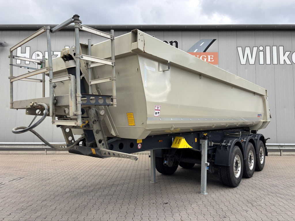 Schmitz SCB S3D / Stahl-Halbschalenmulde - Semi-trailer jungkit: gambar 1 Schmitz SCB S3D / Stahl-Halbschalenmulde - Semi-trailer jungkit: gambar 1