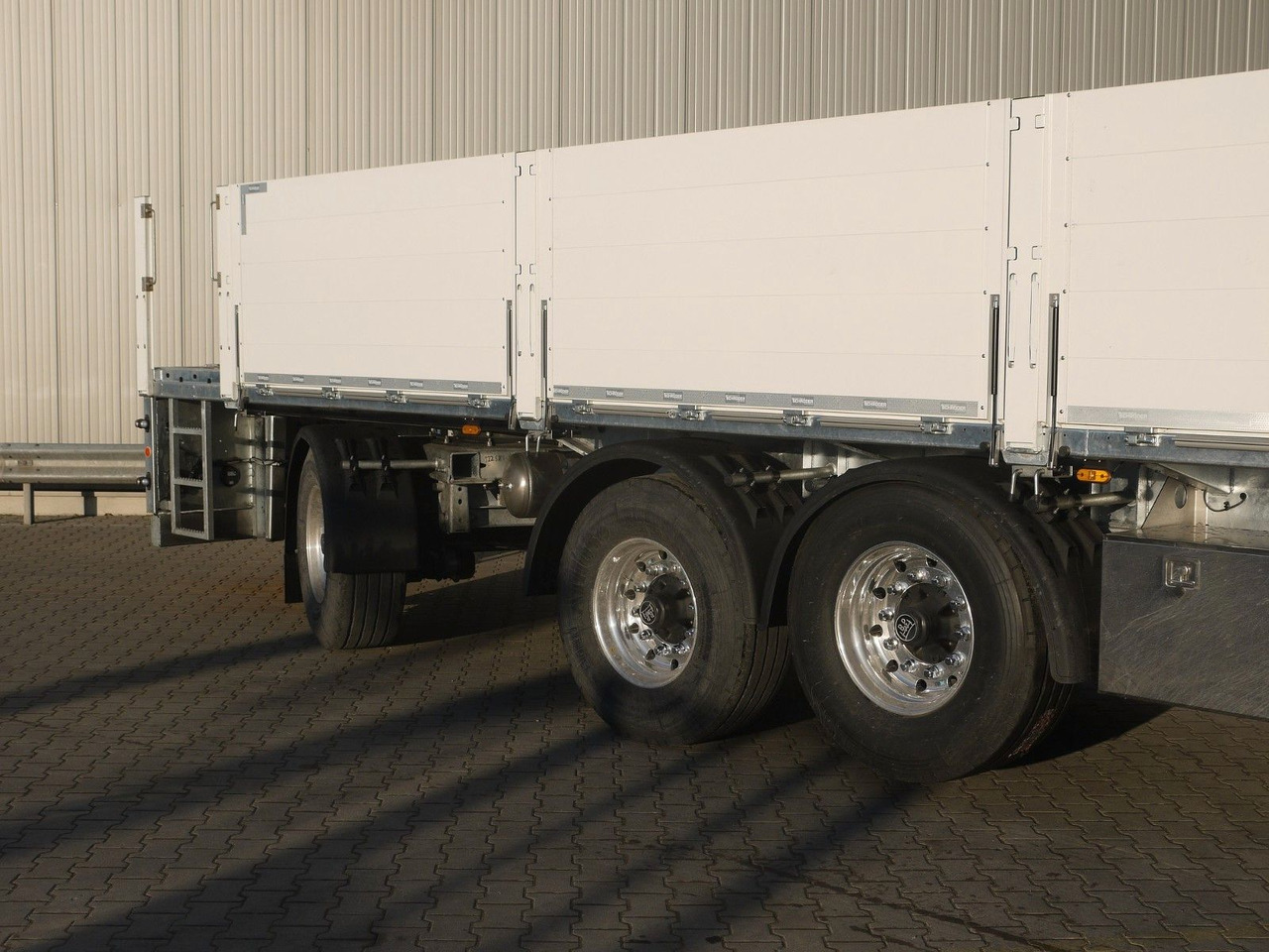 Schröder 12,85m|Rollkran-Kran*Pritsche*Lenkachse - Semi-trailer flatbed: gambar 5 Schröder 12,85m|Rollkran-Kran*Pritsche*Lenkachse - Semi-trailer flatbed: gambar 5