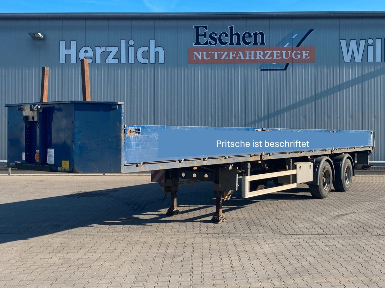 Stehmann | Luft-Lift*BPW-Achsen*1.Hand - Semi-trailer flatbed: gambar 1 Stehmann | Luft-Lift*BPW-Achsen*1.Hand - Semi-trailer flatbed: gambar 1