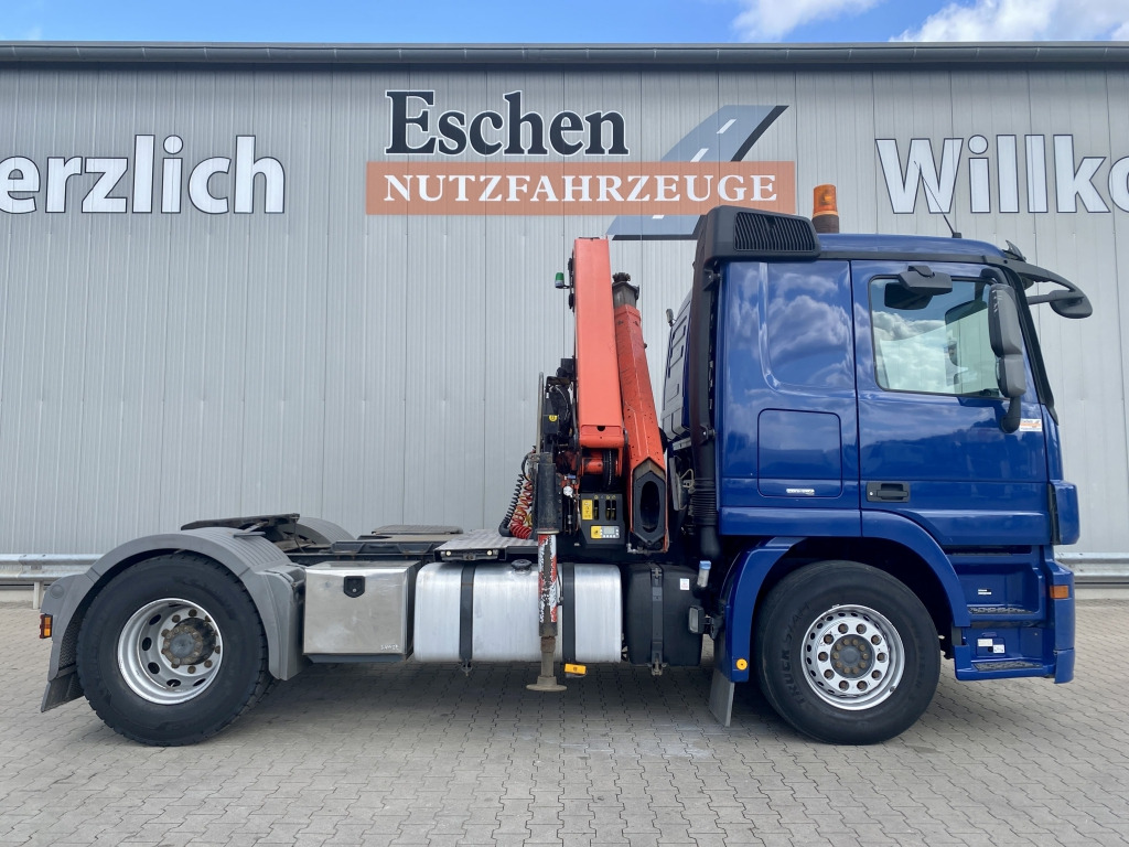 Tractor head Mercedes-Benz 1841 LS, Actros MP3 / Palfinger PK 18502-SHC: gambar 7