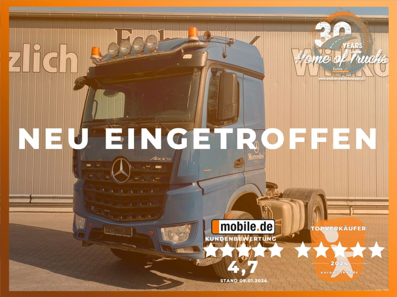 Mercedes-Benz 1851 Arocs LS | 2x Hydraulik*Reifen:70%*1.Hd*AC - Tractor head: gambar 1 Mercedes-Benz 1851 Arocs LS | 2x Hydraulik*Reifen:70%*1.Hd*AC - Tractor head: gambar 1