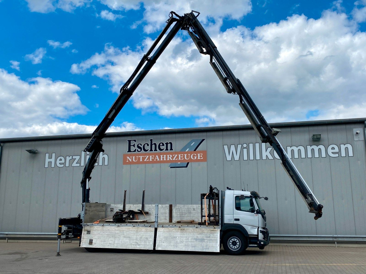 Volvo FMX 420 8x4 | Fassi F255AC2.24XE*FUNK*Fly-Jib*AC - Truk flatbed, Truk derek: gambar 1 Volvo FMX 420 8x4 | Fassi F255AC2.24XE*FUNK*Fly-Jib*AC - Truk flatbed, Truk derek: gambar 1