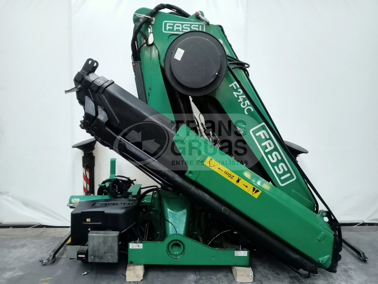 Grúa Fassi F245AC.0.24 E-ACTIVE - Derek pemuat untuk Truk: gambar 4 Grúa Fassi F245AC.0.24 E-ACTIVE - Derek pemuat untuk Truk: gambar 4