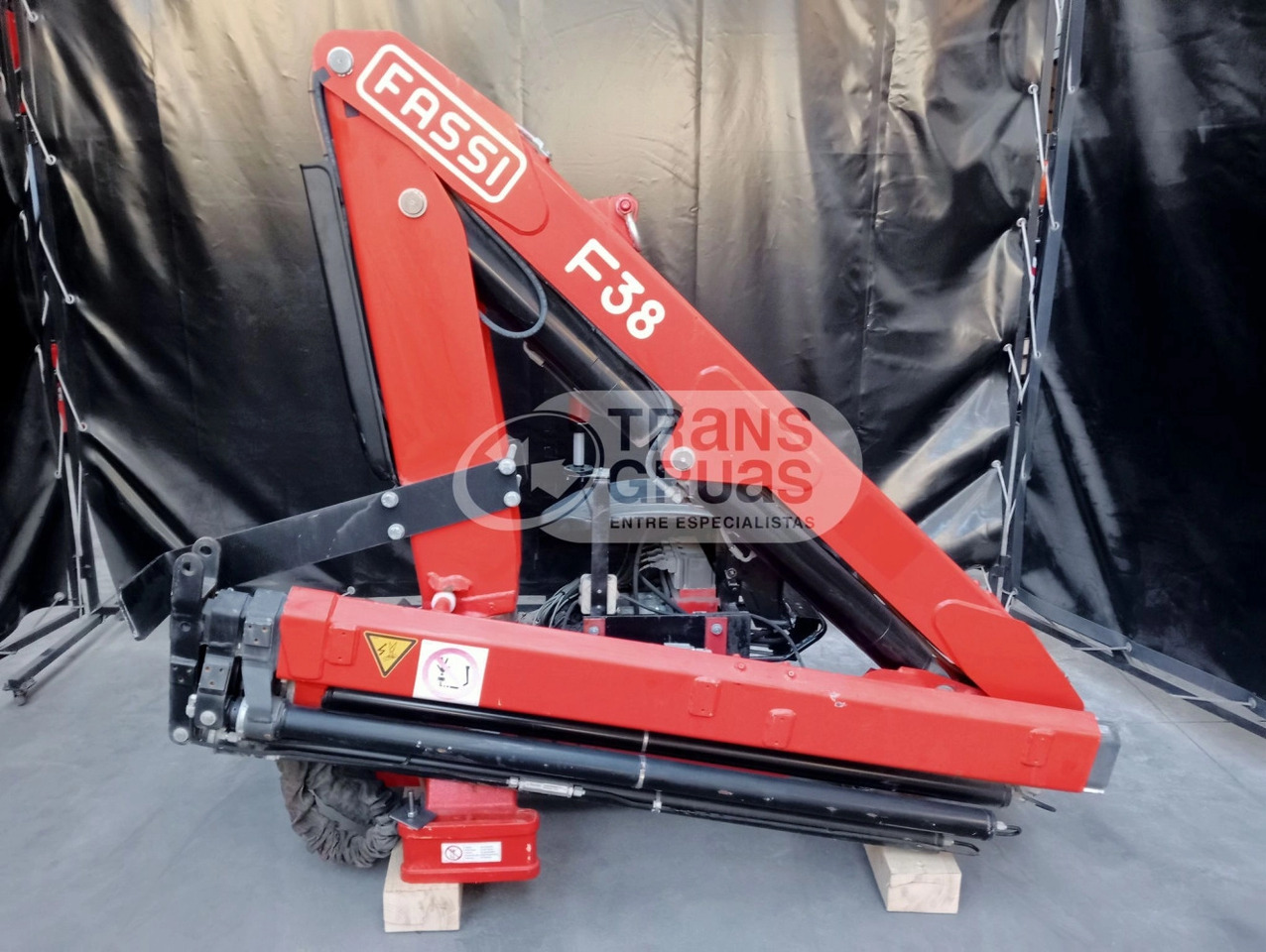 Grúa Fassi F38AF - Derek pemuat untuk Truk: gambar 2 Grúa Fassi F38AF - Derek pemuat untuk Truk: gambar 2