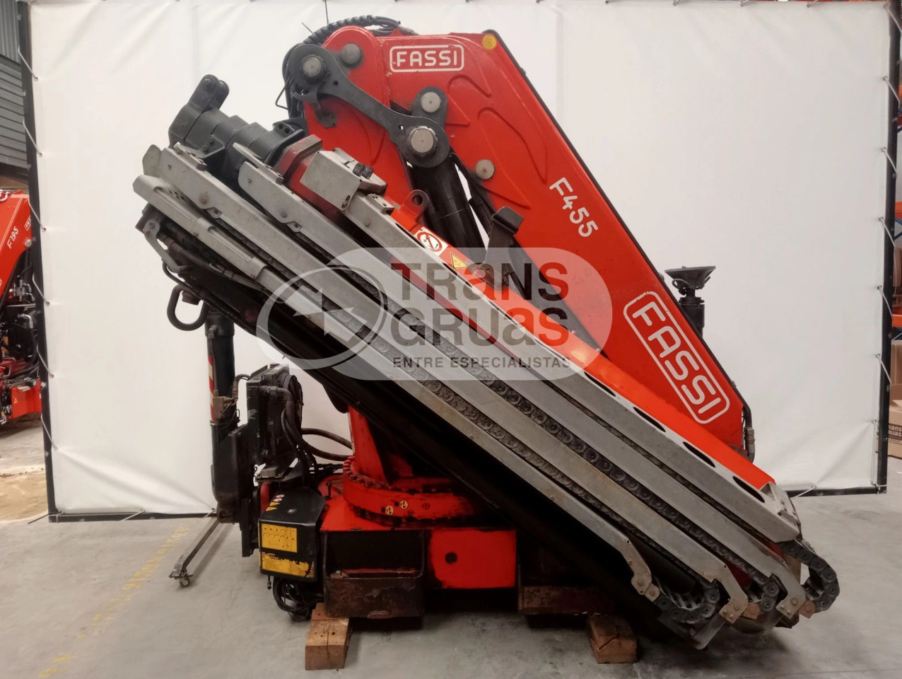 Grúa Fassi F455RA.2.26 E-DYNAMIC - Derek pemuat untuk Truk: gambar 1 Grúa Fassi F455RA.2.26 E-DYNAMIC - Derek pemuat untuk Truk: gambar 1