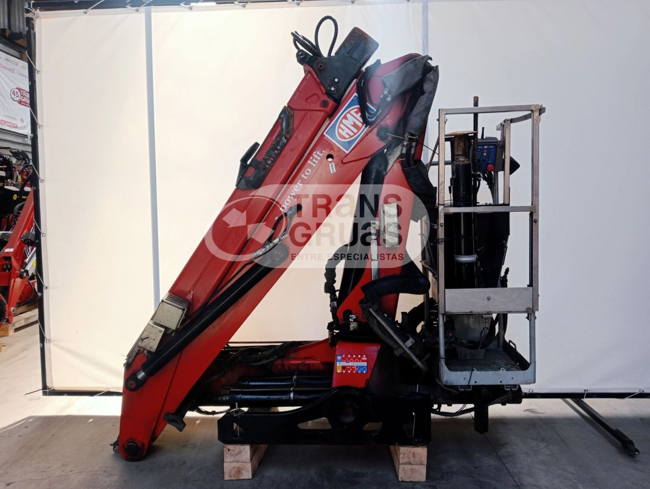 Grúa HMF 1244-Z1 - Derek pemuat untuk Truk: gambar 1 Grúa HMF 1244-Z1 - Derek pemuat untuk Truk: gambar 1