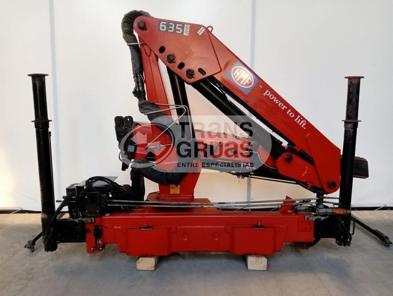 Grúa HMF 635 K2 - Derek pemuat untuk Truk: gambar 3 Grúa HMF 635 K2 - Derek pemuat untuk Truk: gambar 3