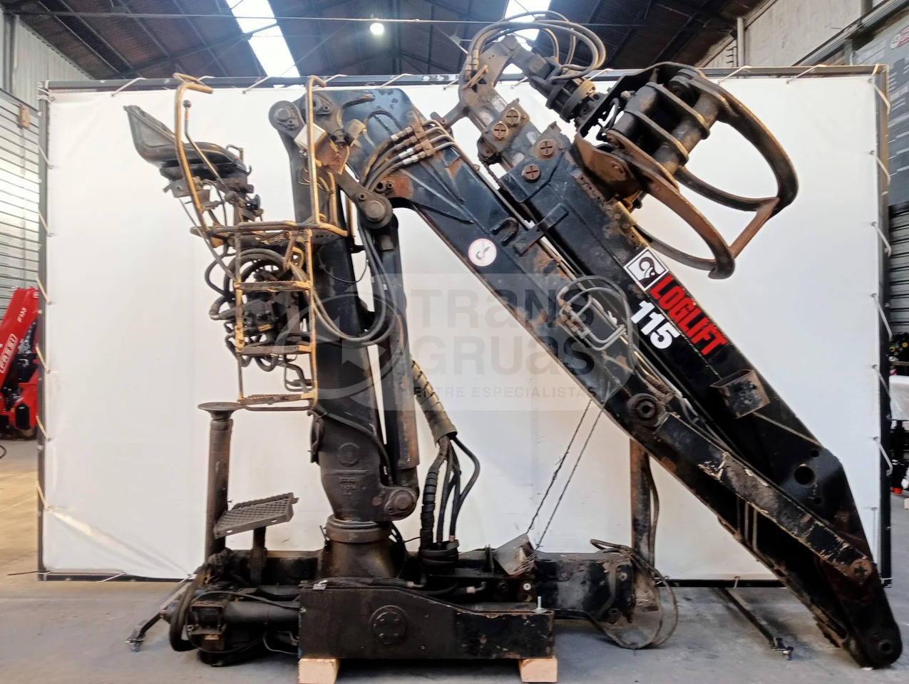 Grúa forestal F115 ZT 93A - Derek pemuat: gambar 1 Grúa forestal F115 ZT 93A - Derek pemuat: gambar 1