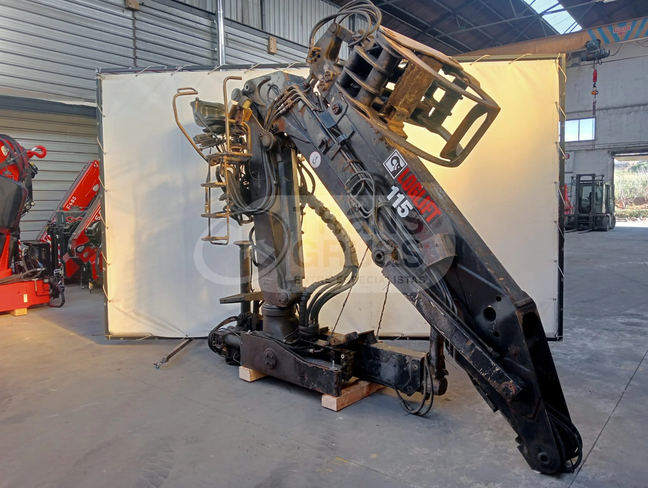 Grúa forestal F115 ZT 93A - Derek pemuat: gambar 4 Grúa forestal F115 ZT 93A - Derek pemuat: gambar 4