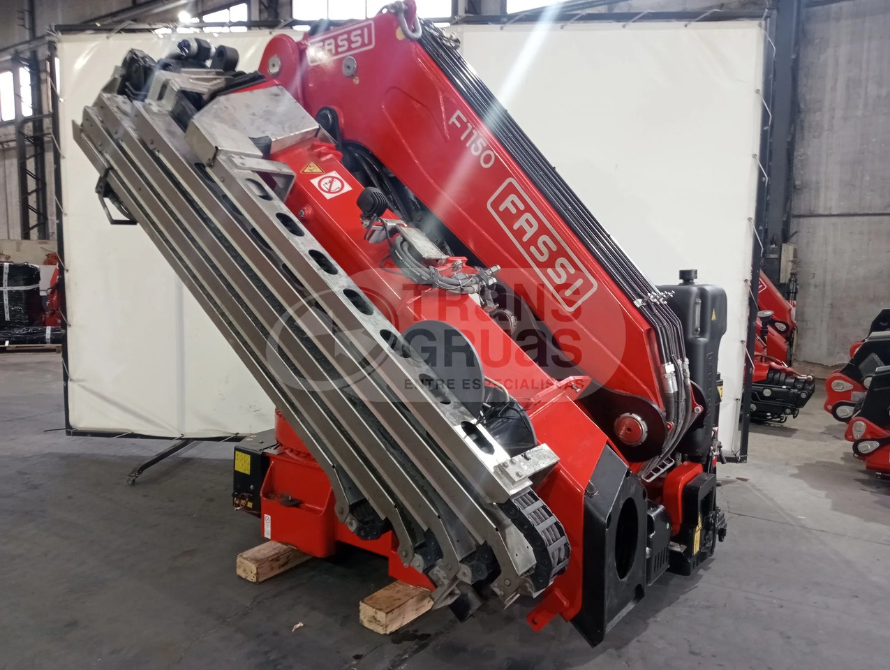 Grúa hidráulica Fassi F1150RA.2.28 XHE DYNAMIC - Derek pemuat: gambar 2 Grúa hidráulica Fassi F1150RA.2.28 XHE DYNAMIC - Derek pemuat: gambar 2