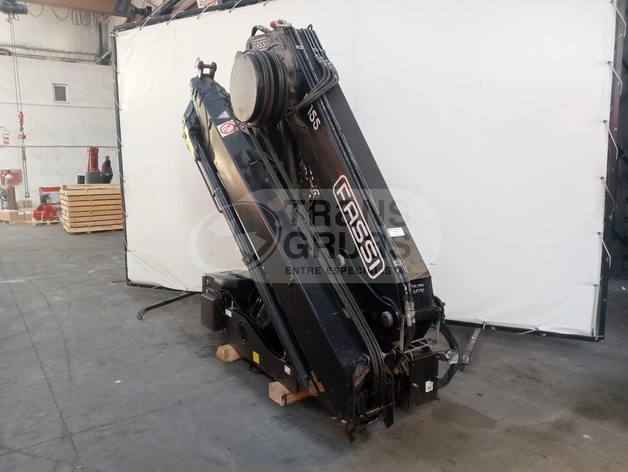 Grúa hidráulica Fassi F155A.2.23 E-DYNAMIC - Derek pemuat: gambar 1 Grúa hidráulica Fassi F155A.2.23 E-DYNAMIC - Derek pemuat: gambar 1