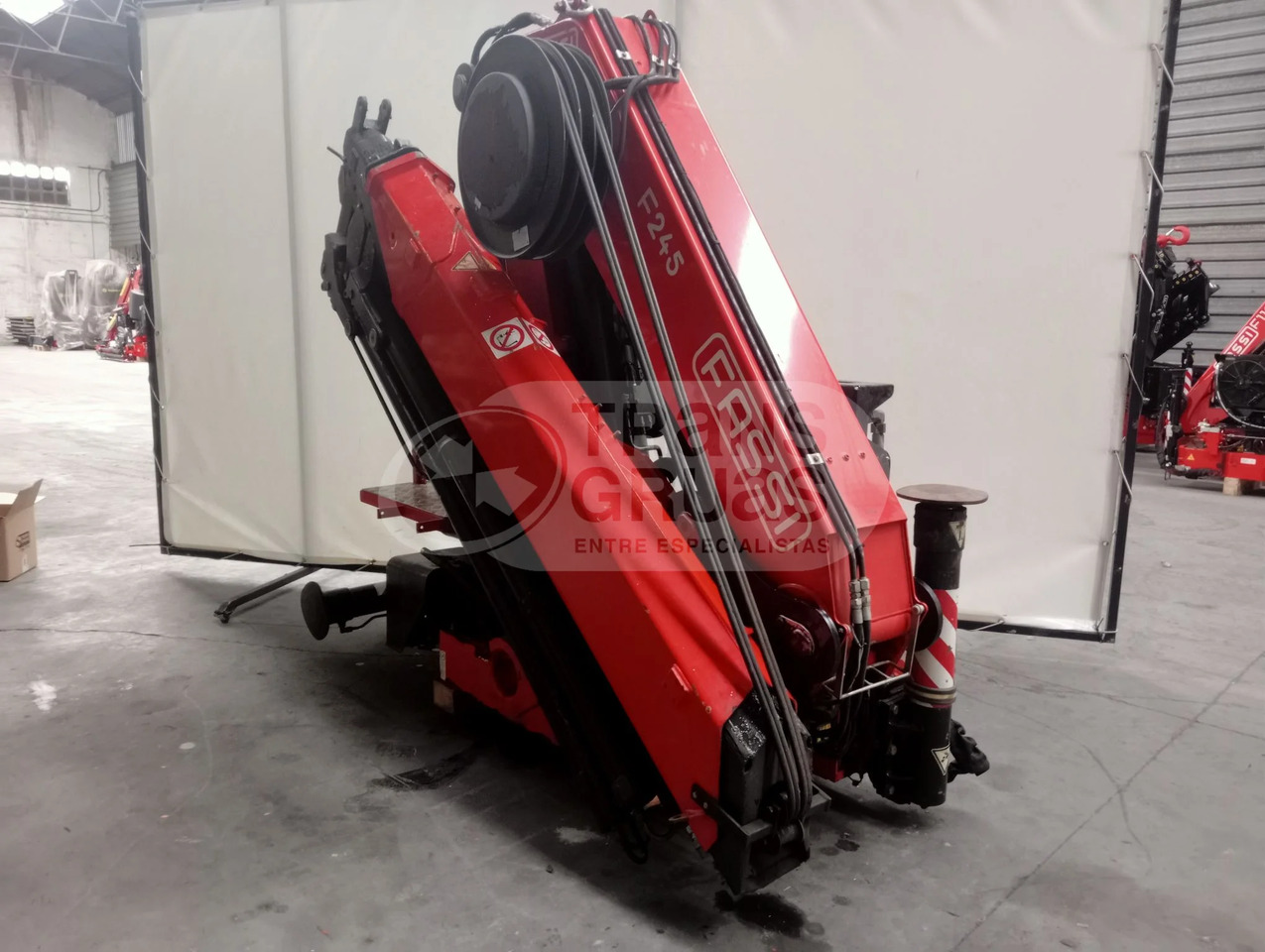 Grúa hidráulica Fassi F245A.2.26 E DYNAMIC - Derek pemuat: gambar 4 Grúa hidráulica Fassi F245A.2.26 E DYNAMIC - Derek pemuat: gambar 4