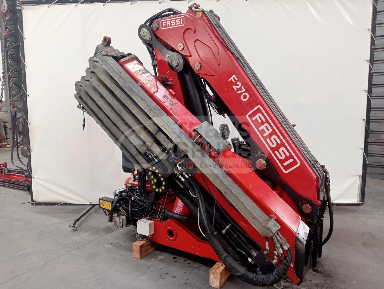 Grúa hidráulica Fassi F270A.26 - Derek pemuat: gambar 3 Grúa hidráulica Fassi F270A.26 - Derek pemuat: gambar 3