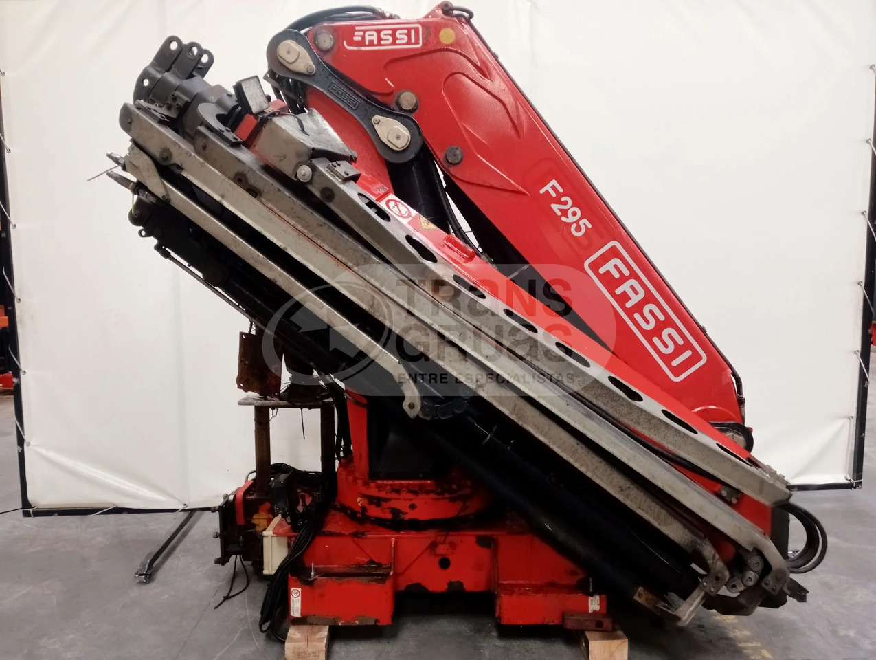 Grúa hidráulica Fassi F295RA.2.25 E-DYNAMIC - Derek pemuat: gambar 2 Grúa hidráulica Fassi F295RA.2.25 E-DYNAMIC - Derek pemuat: gambar 2