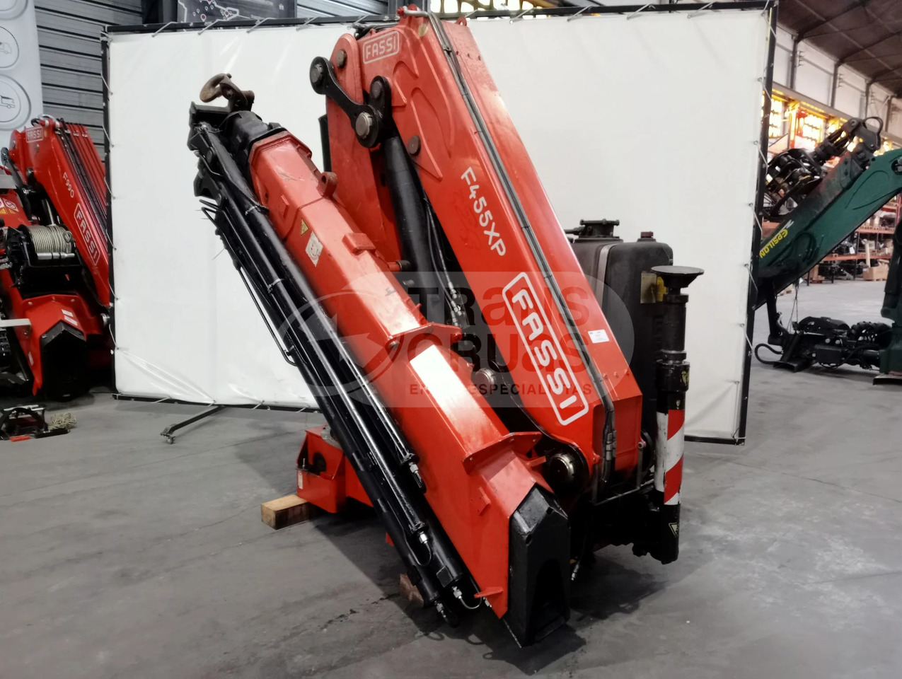 Grúa hidráulica Fassi F455AXP.28 - Derek pemuat: gambar 1 Grúa hidráulica Fassi F455AXP.28 - Derek pemuat: gambar 1